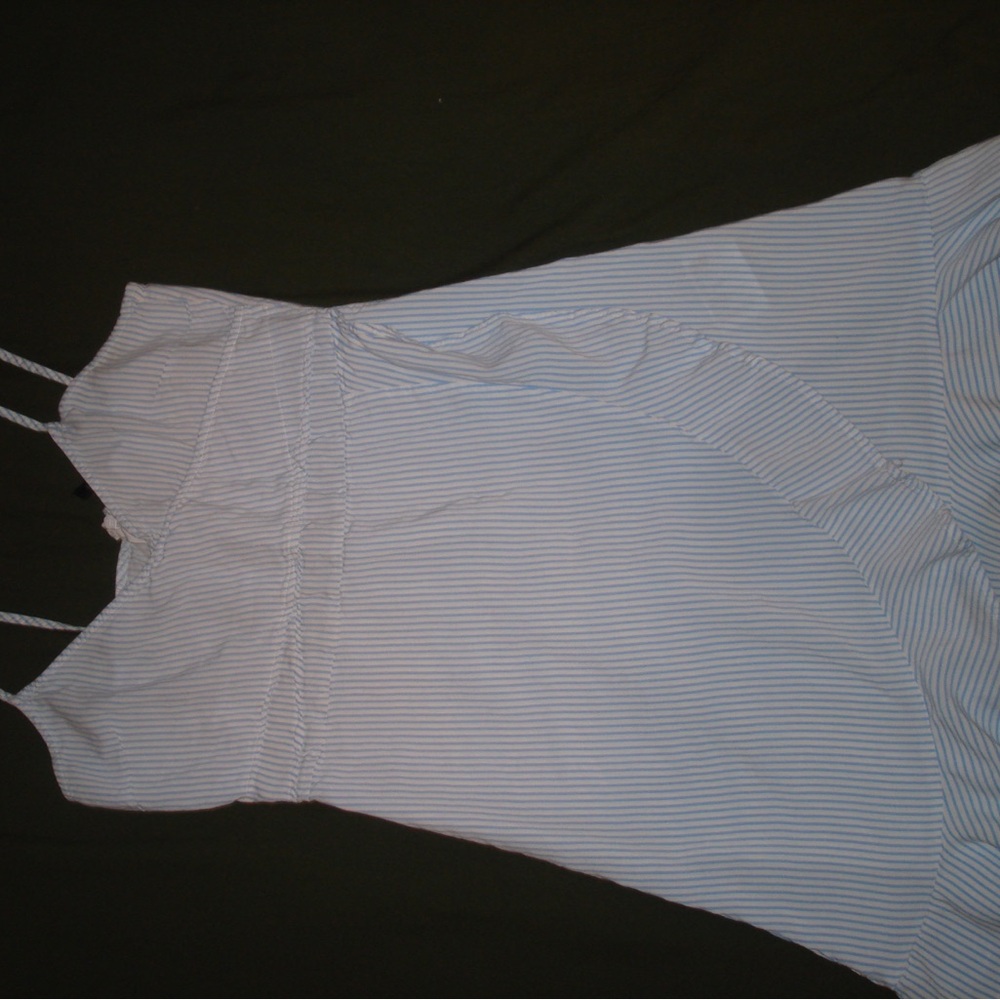 Striped Spaghetti Strap Dress